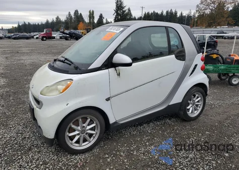 2009 Smart Fortwo Pure z USA, uszkodzony, nr VIN WMEEJ31XX9K256620